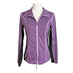 Kuhl Women’s Moonbeam Full-Zip Lightweight Jacket Purple Medium Tencel Blend